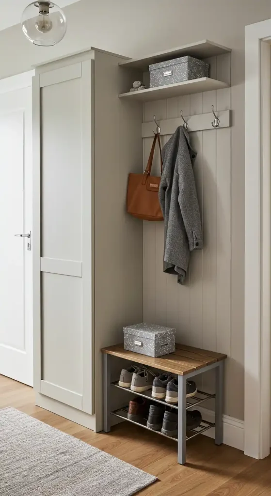 hallway Storage Solution