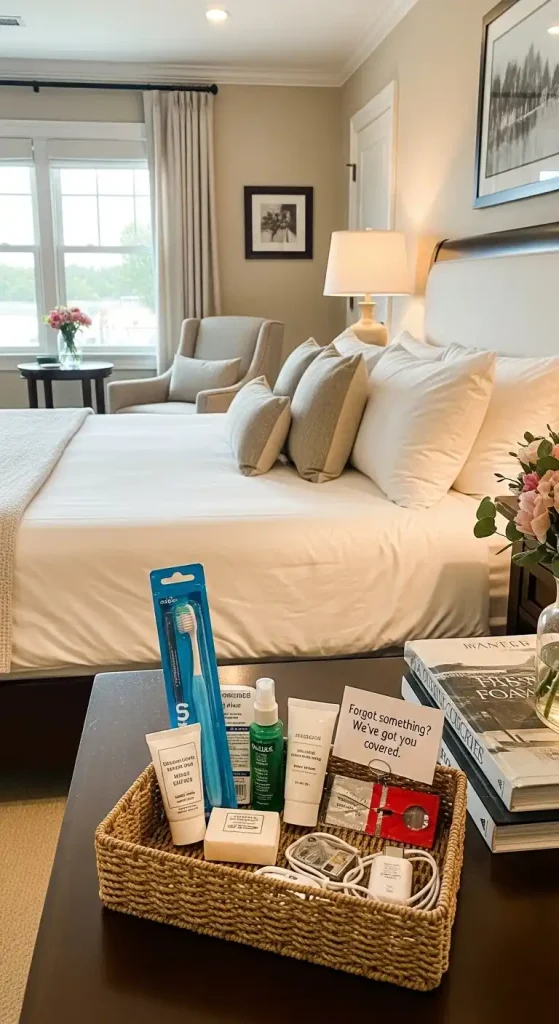 Guest Bedroom Add Thoughtful Amenities