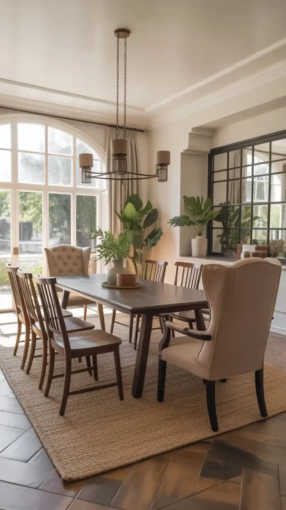 Mix dining room chairs