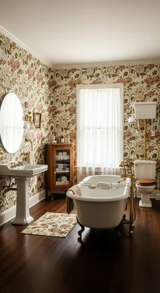Vintage Wallpaper for a Retro Feel