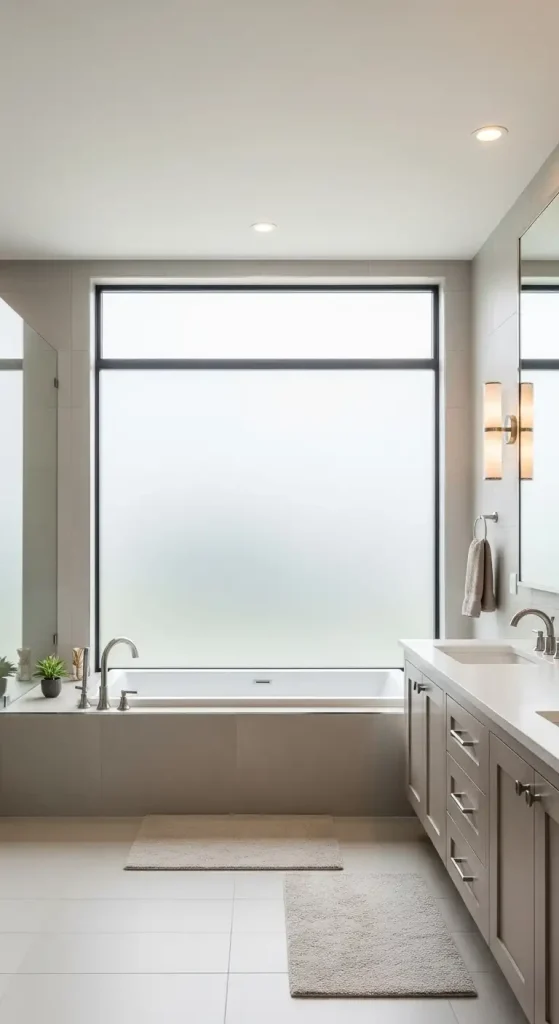 Waterproof Vinyl Window Film for Ultimate Privacy