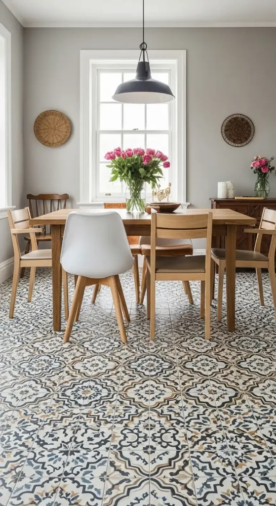 Patterned Floor for Character