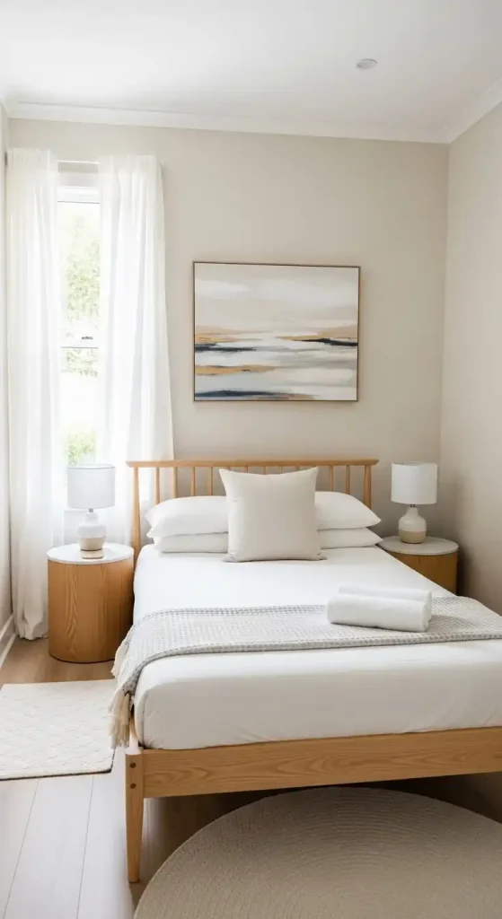 Small Bedroom Design with a Bed