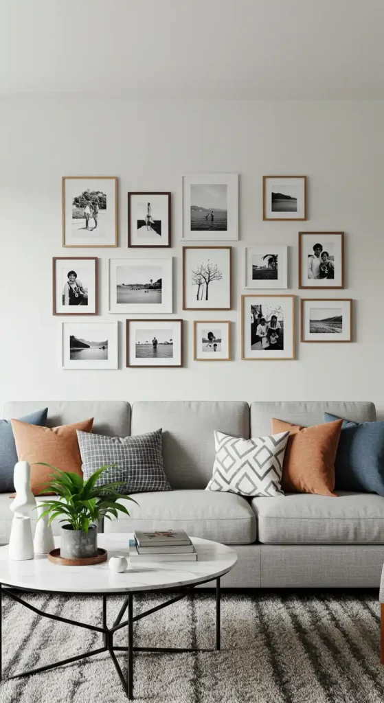  small room Gallery Wall