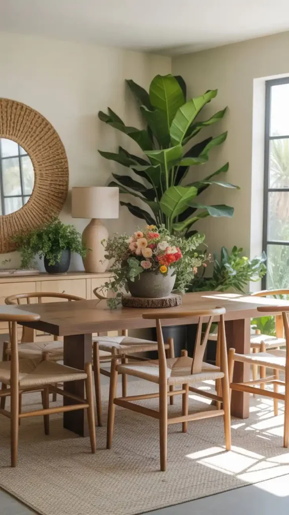 Add Greenery in dining room