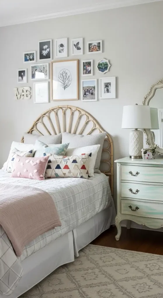 girls bedroom DIY bedroom touches