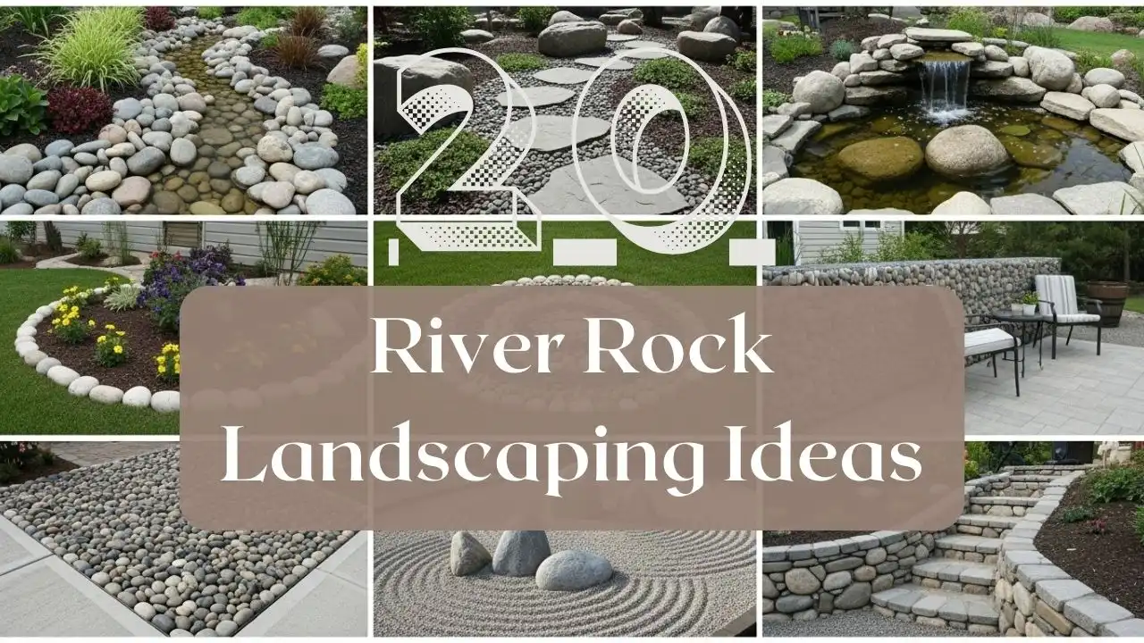 20 River Rock Landscaping Ideas to Transform Your Outdoor Space