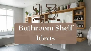 bathroom shelf ideas