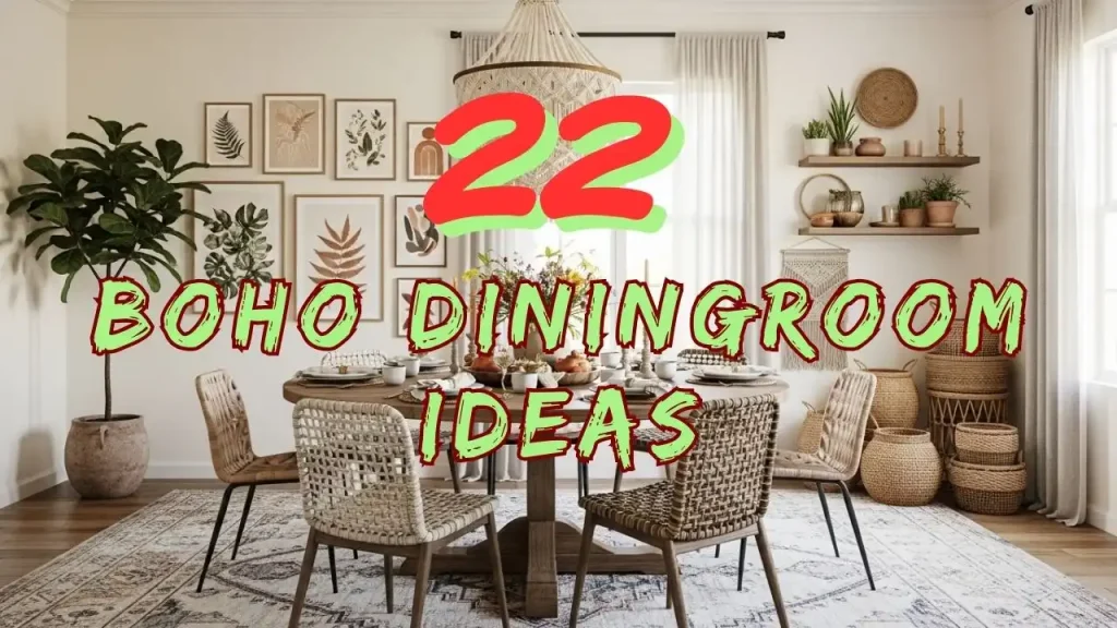 boho dining room ideas
