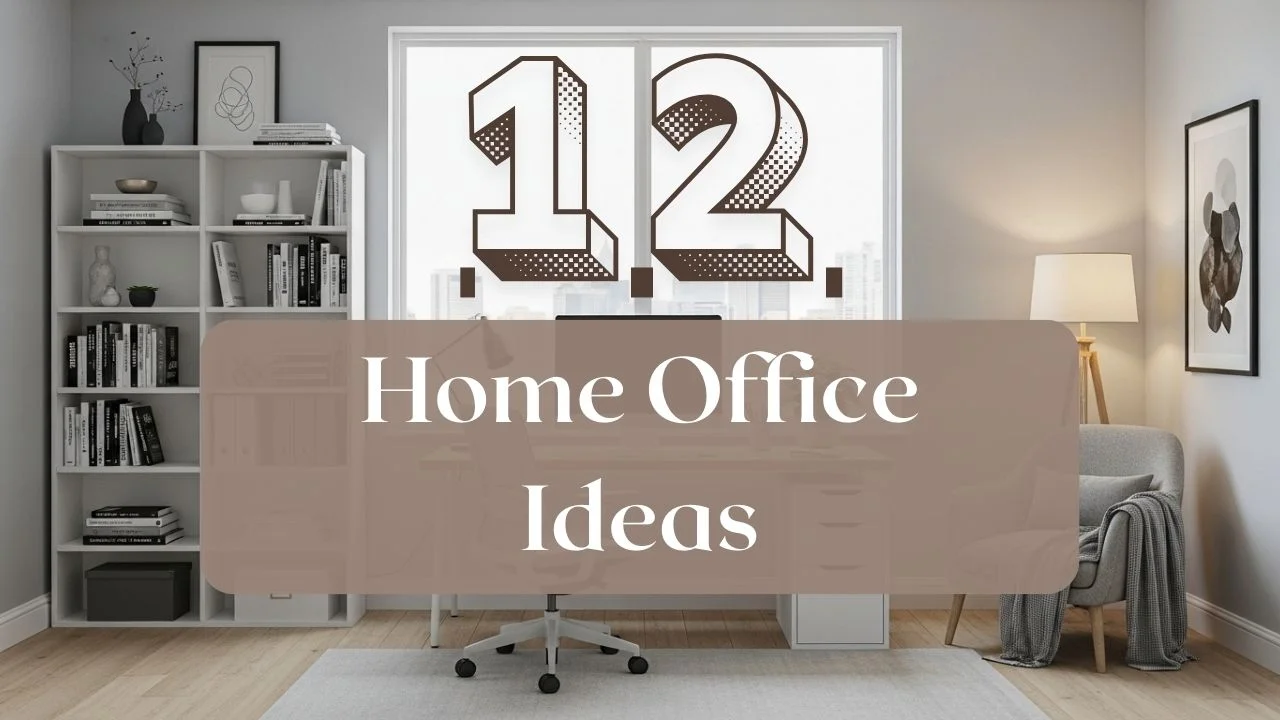 12 Home Office Ideas for a Productive Remote Work