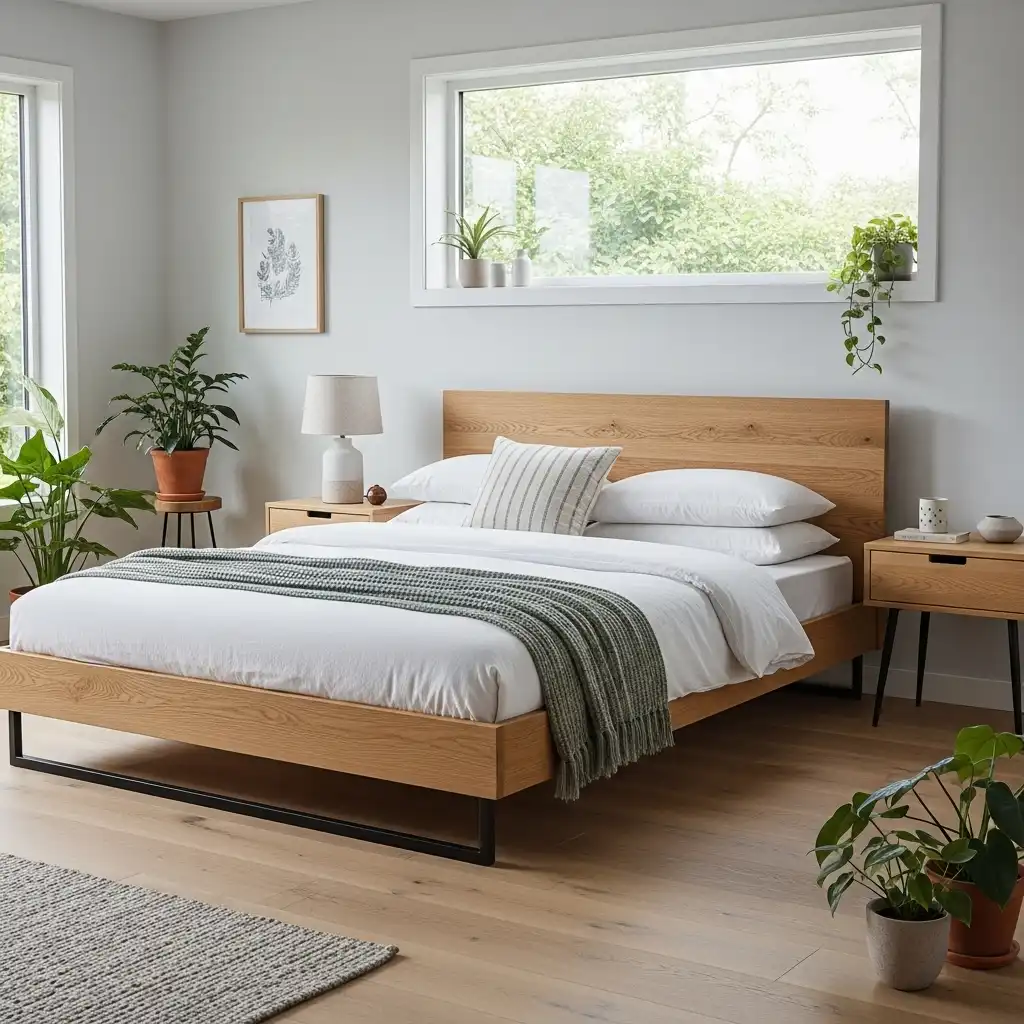 A Simple, Sleek Bed Frame