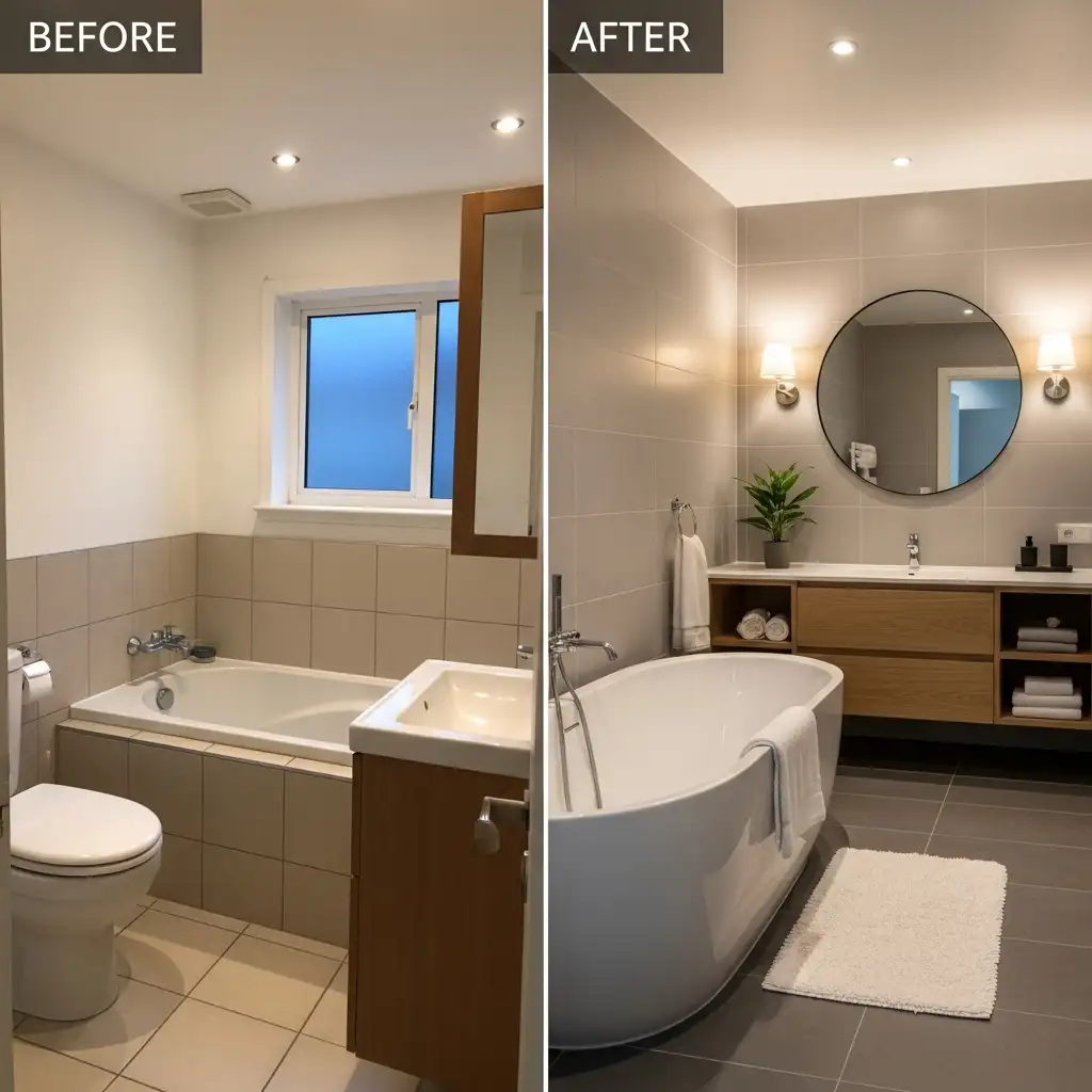 Add a Freestanding Tub
