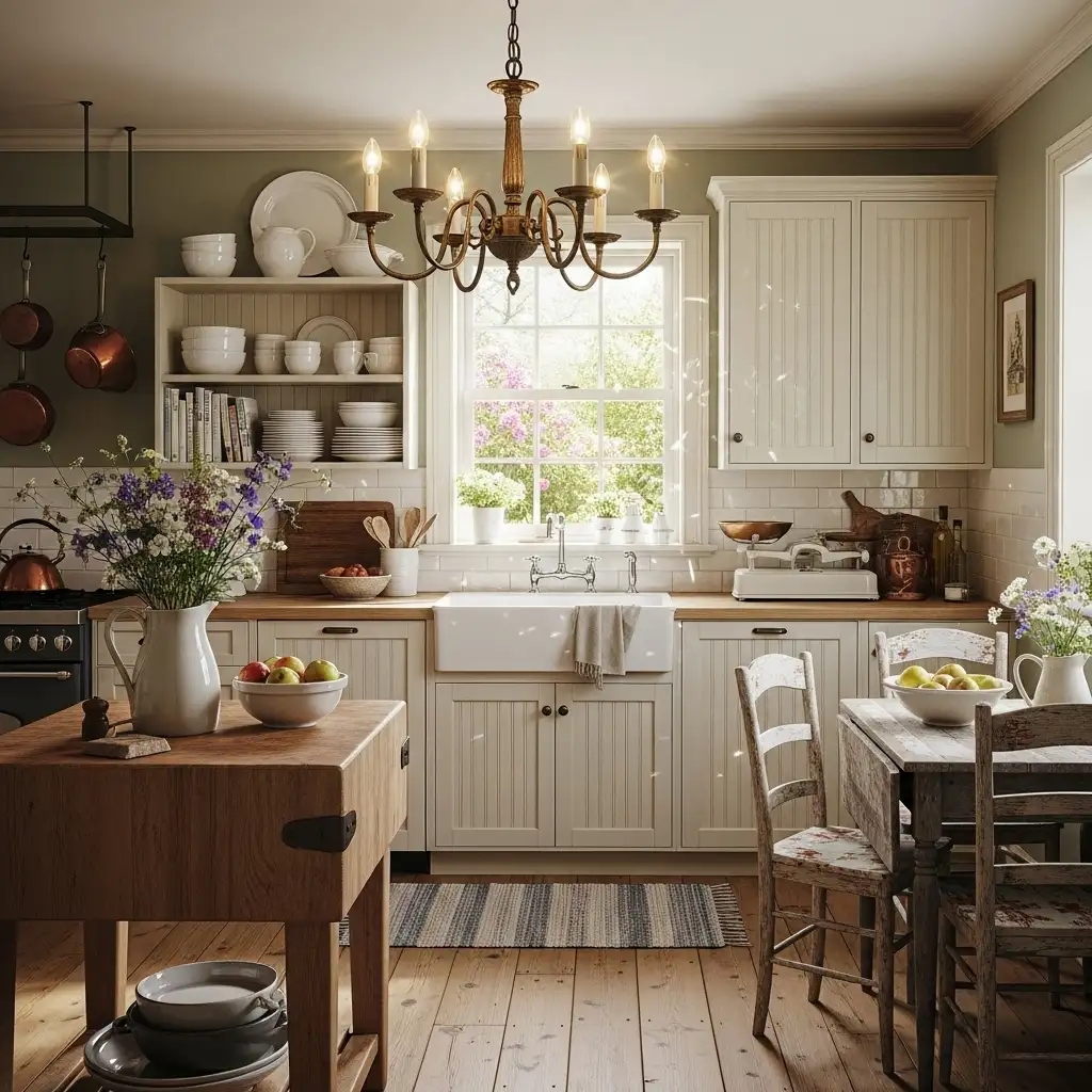 An Antique Light Fixture