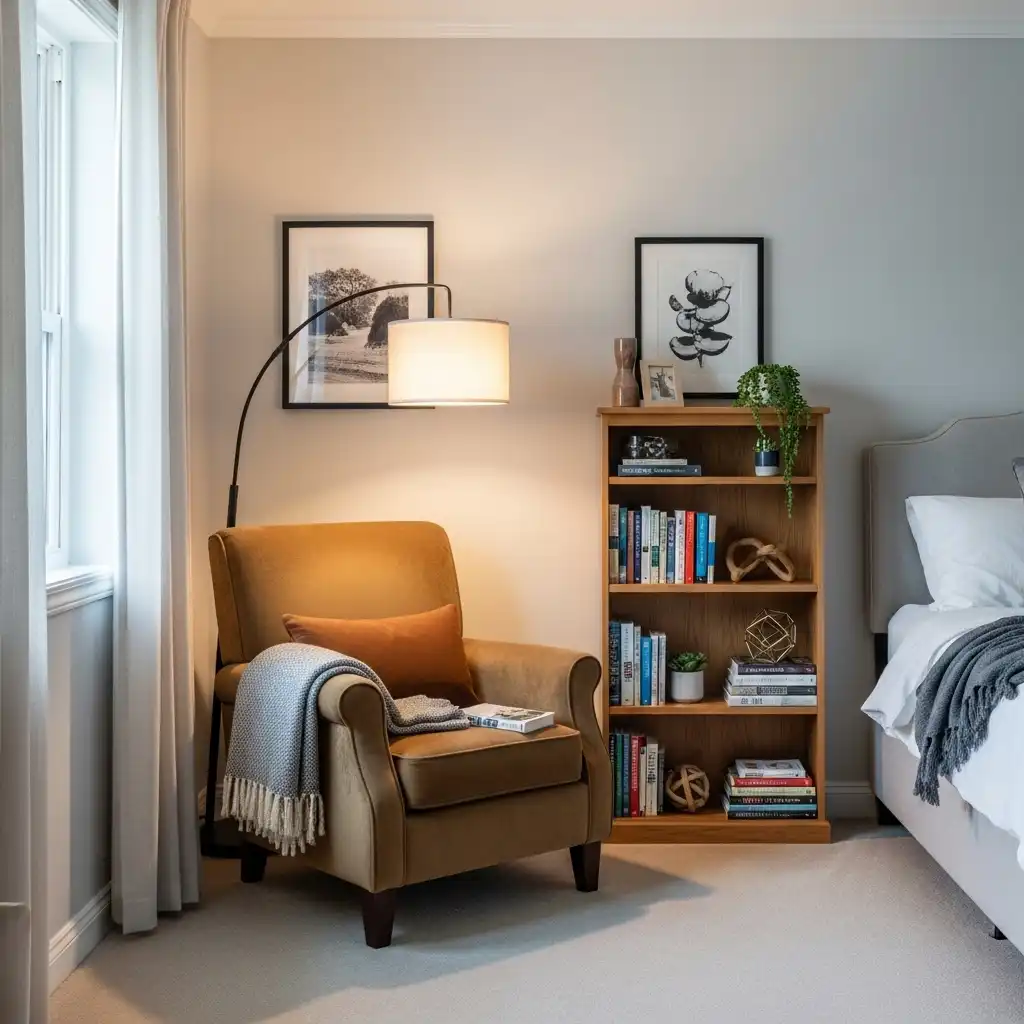 Bedroom and Reading Nook