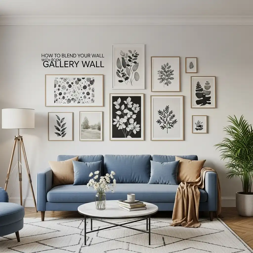 Blend Your Wall with Other Room Decor
