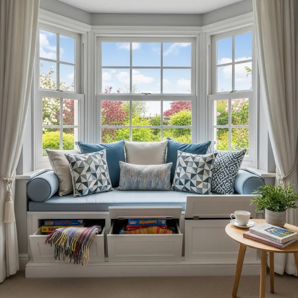 Built-in Storage Bench