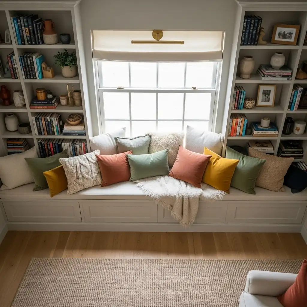 Built-ins to Create a Cozy Reading Nook