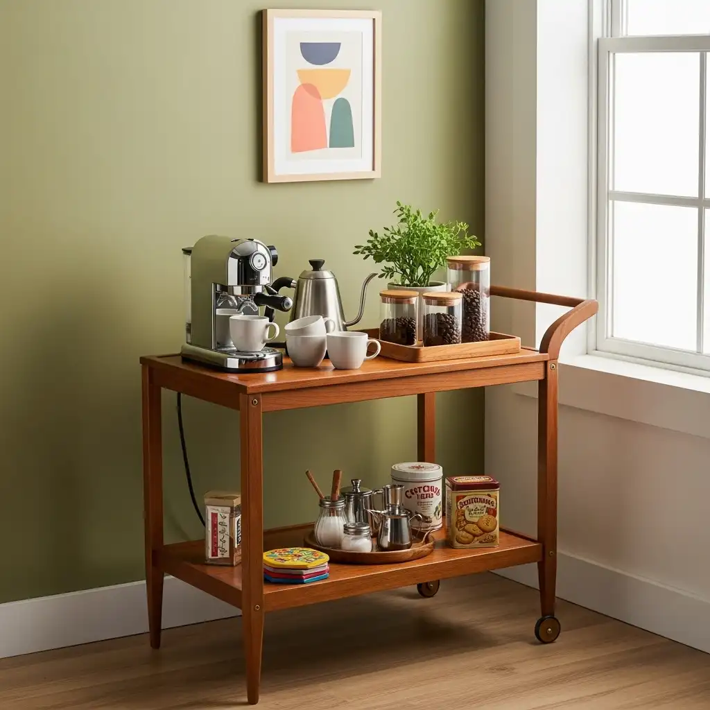 Coffee Cart for a Functional Accent