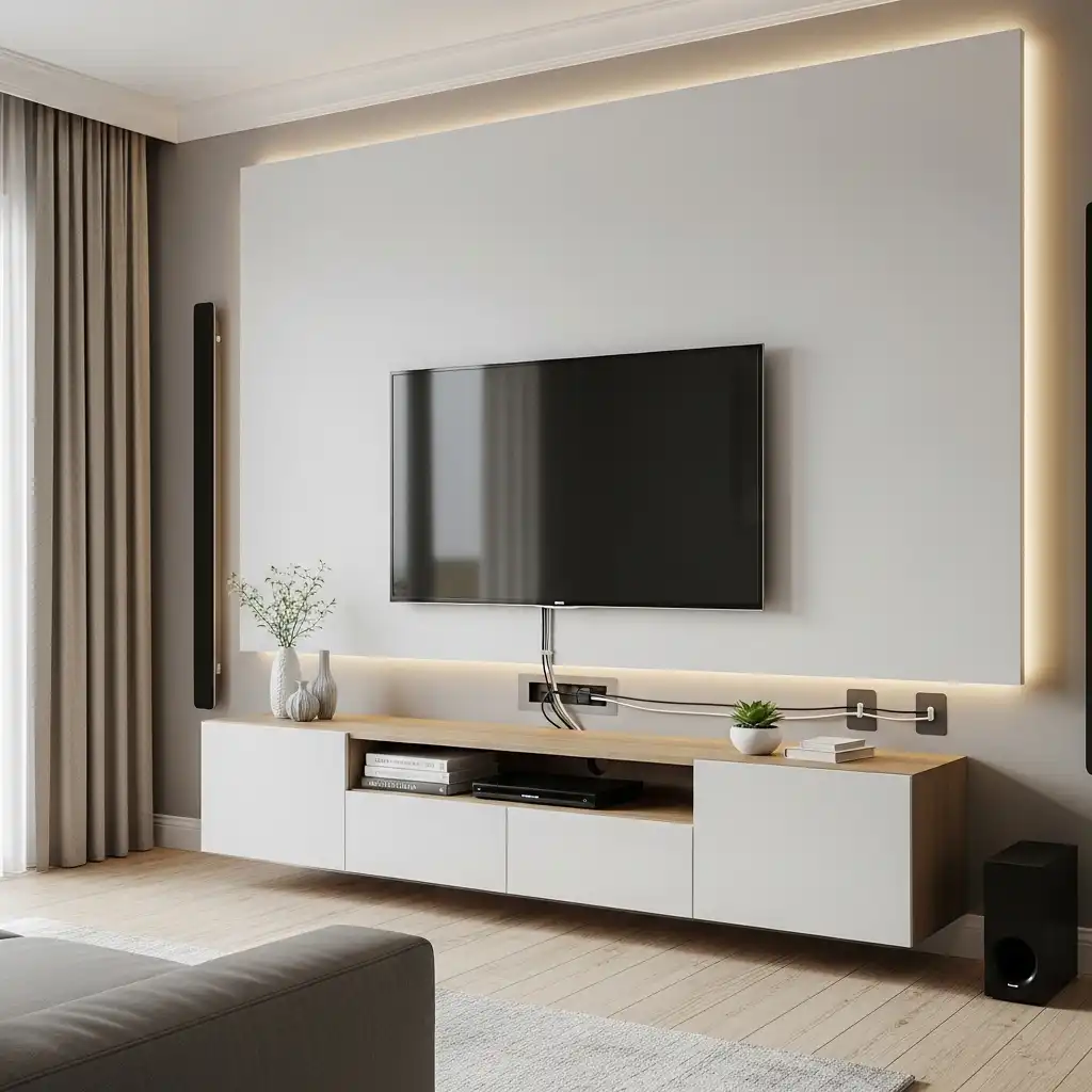 Conceal Unsightly Wires and Cables