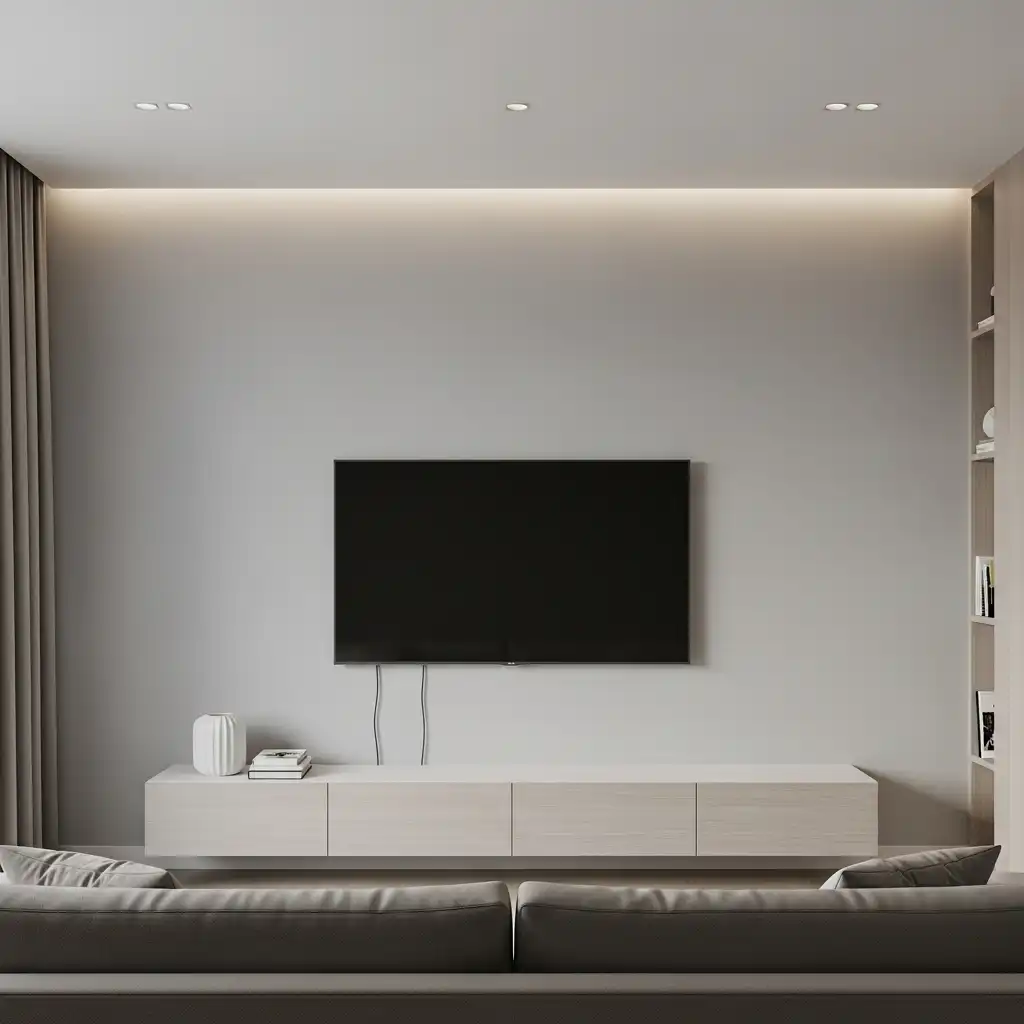 Create a Minimalist TV Wall