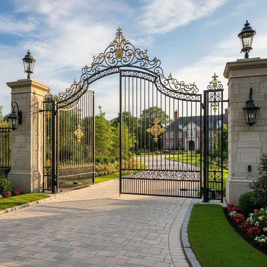 Curb Appeal with a Decorative Gate