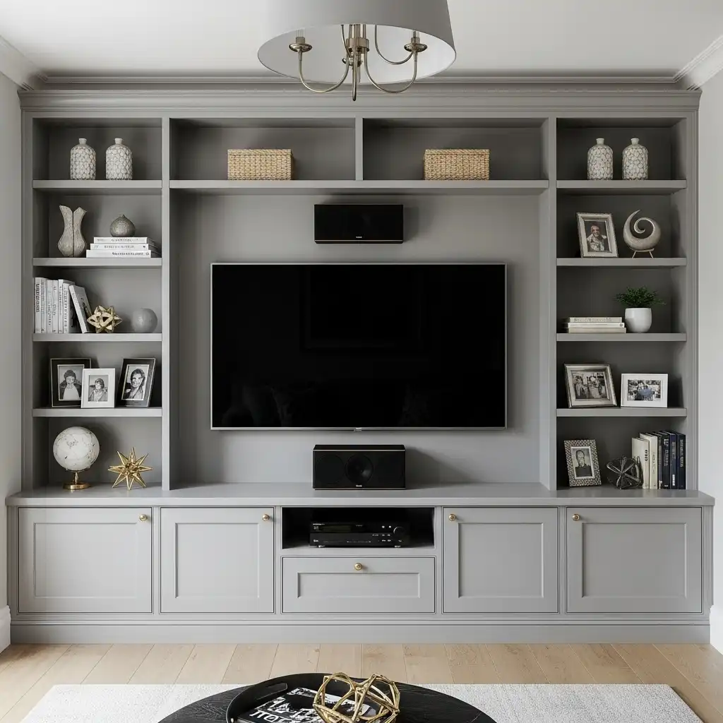 Custom Built-in Media Unit