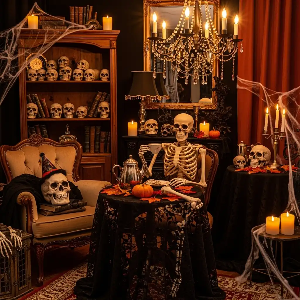 Decorate with Skulls and Skeletons
