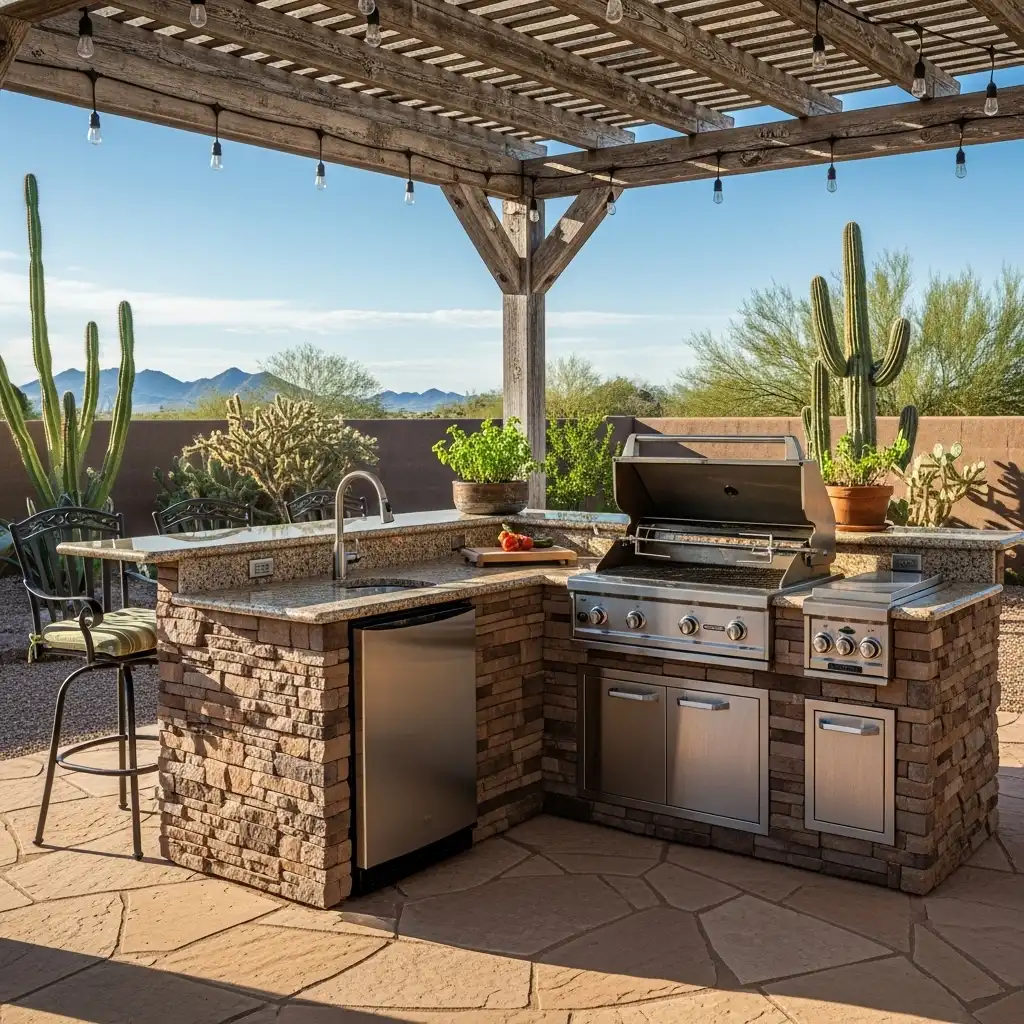 Dedicated Outdoor Kitchen