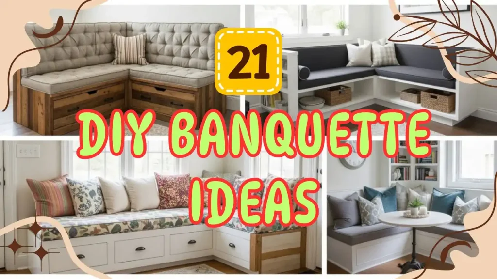 Diy Banquette Seating Ideas
