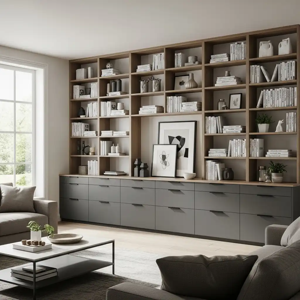 Drawers or Cabinets at the Bottom