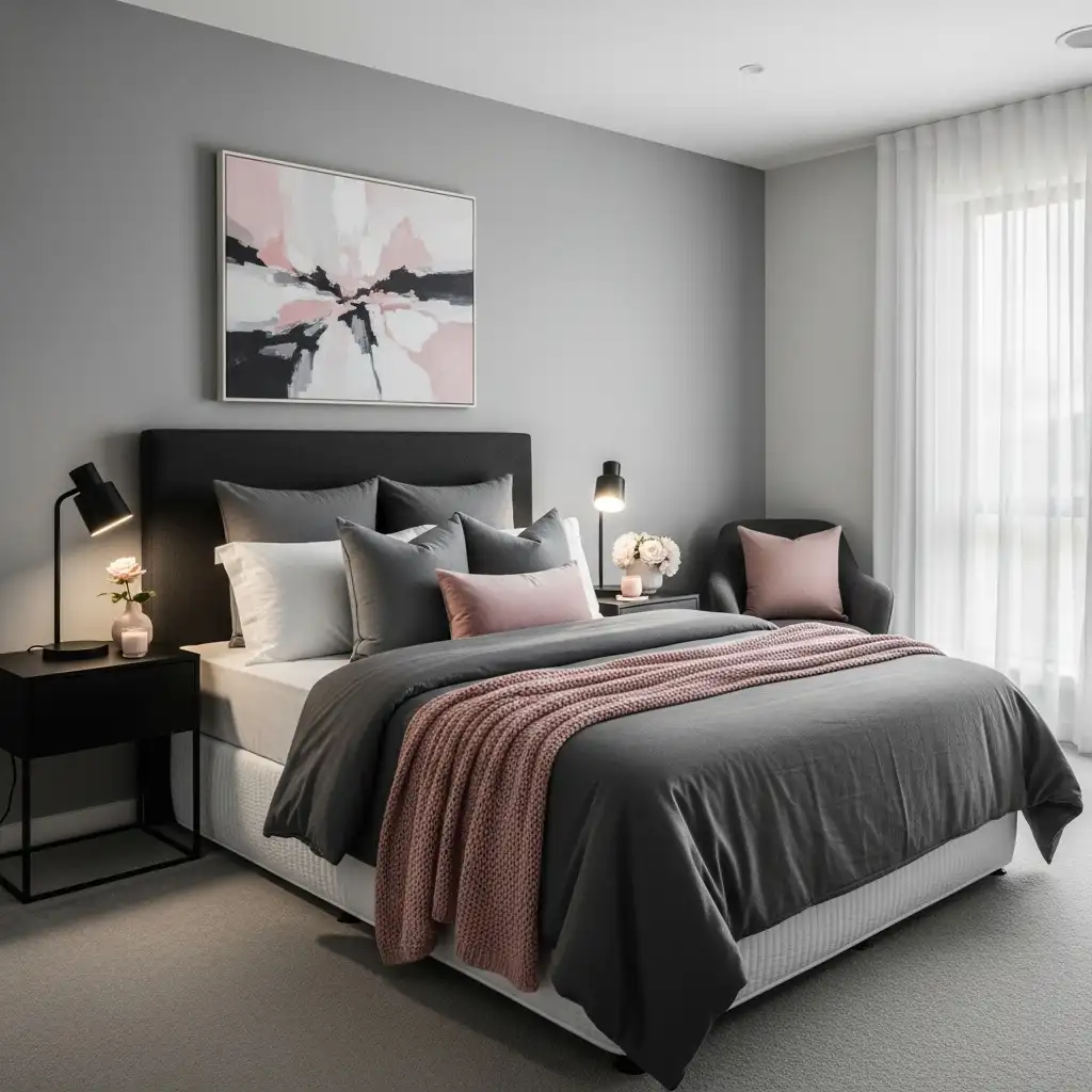 Dusty Pink and Blush