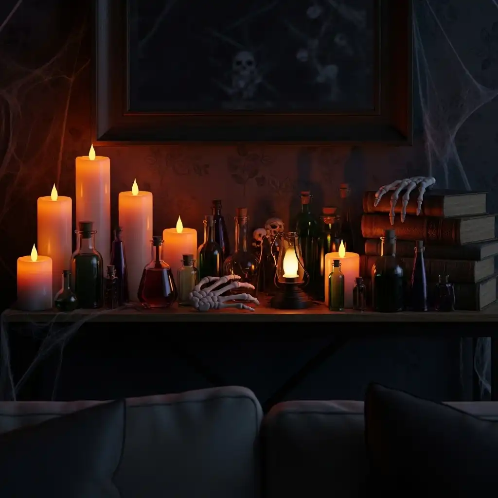 Eerie Entryway Vignette