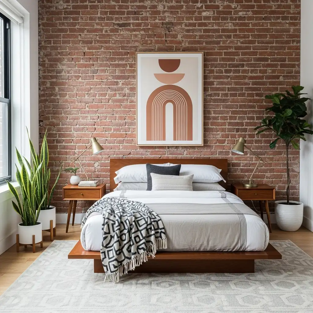 Exposed Brick or Stone Wall