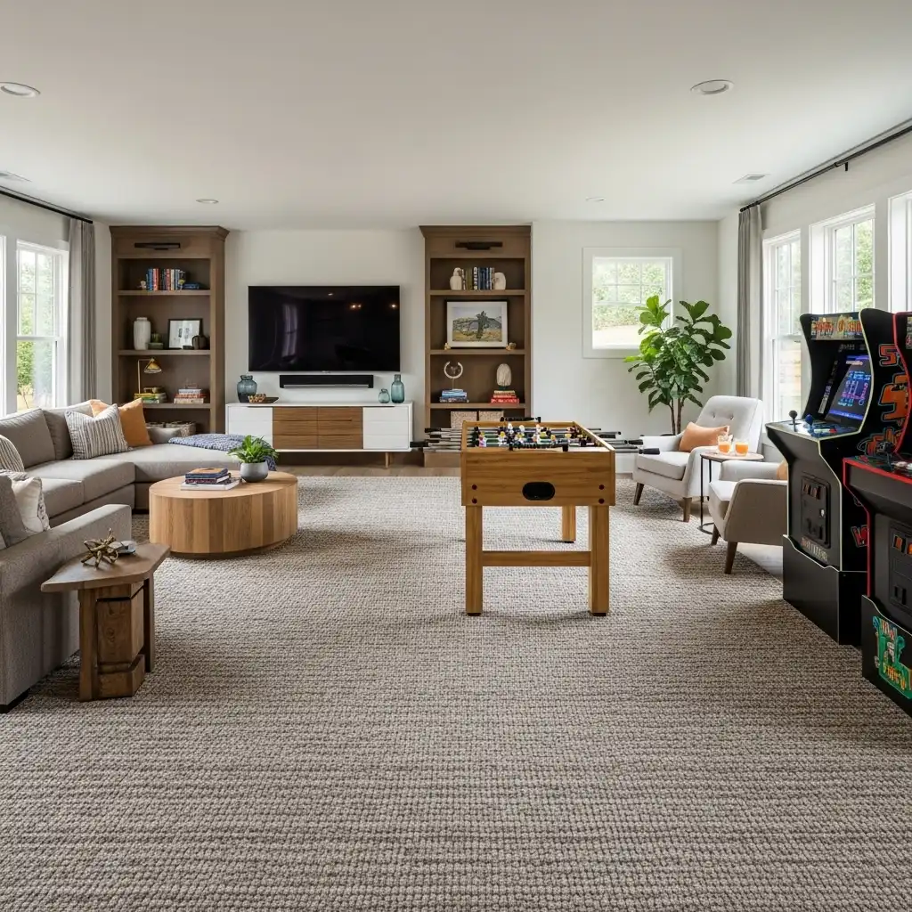 Family Room and Game Room
