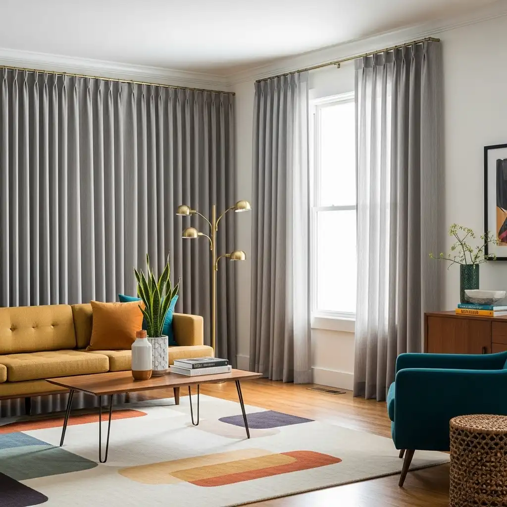 Floor-to-Ceiling Drapes