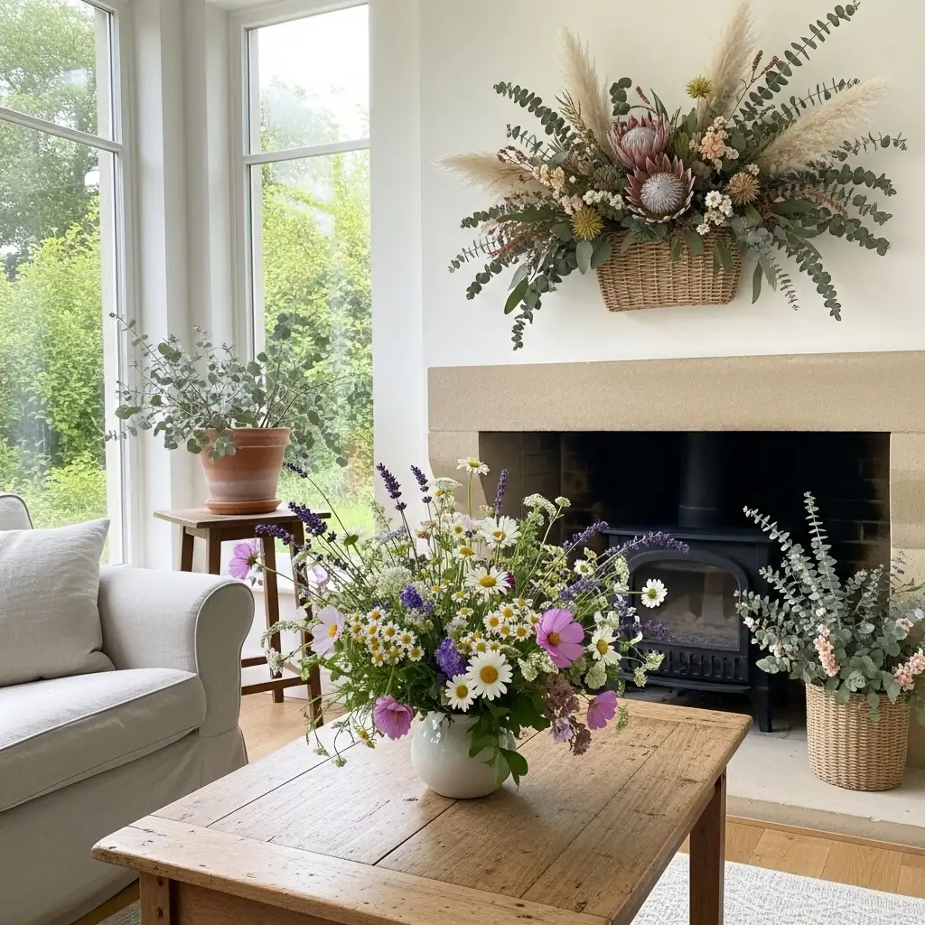 Fresh or Dried Floral Arrangements