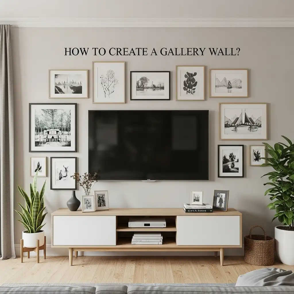 Gallery Wall Around Your TV