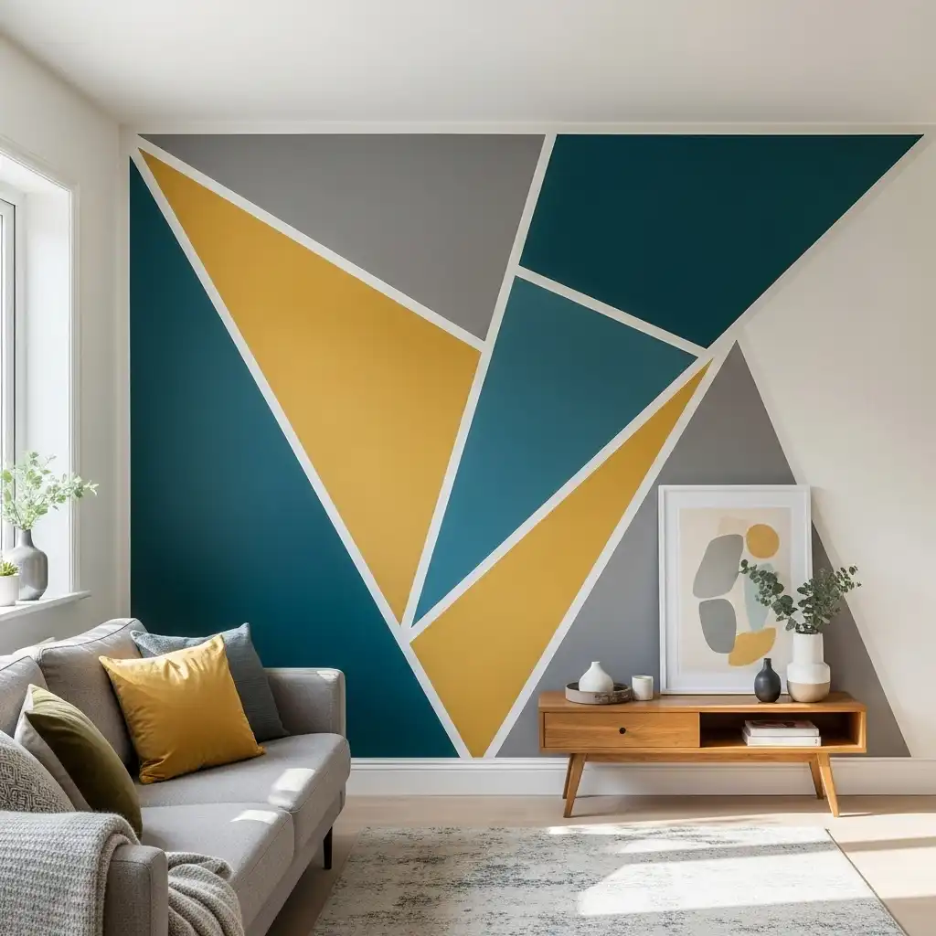 Geometric Paint Blocking