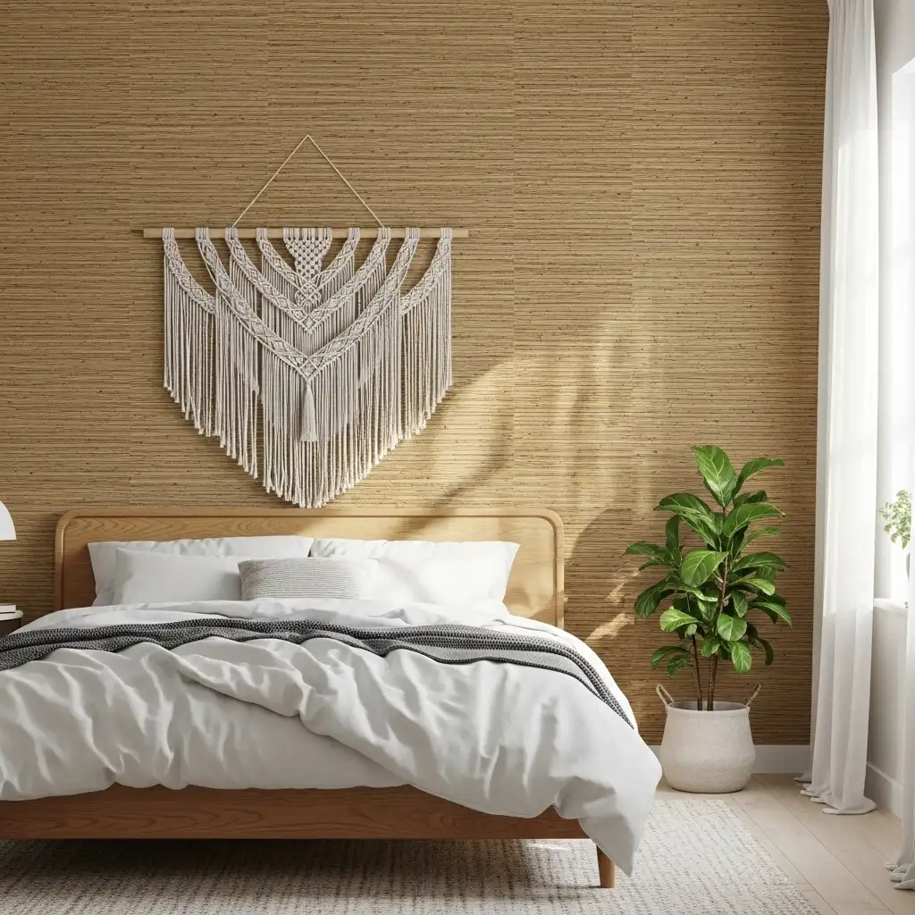 GrassclothWoven Wallpaper