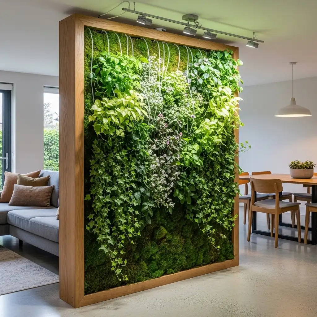 Green Wall or Vertical Garden