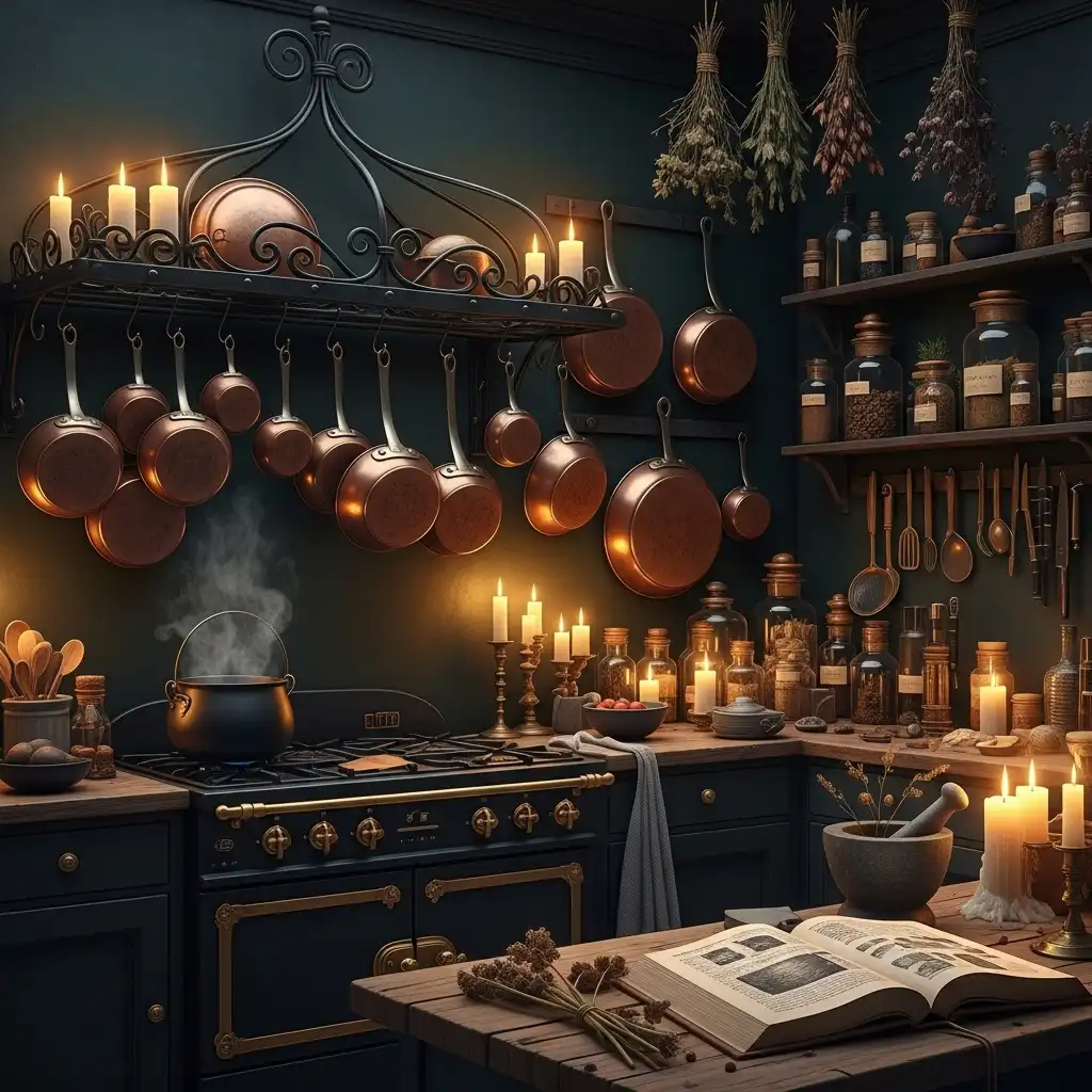 Hang Copper Pots and Pans