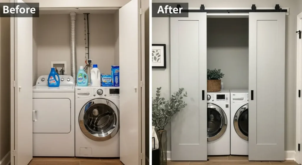 Hide Appliances Behind Doors