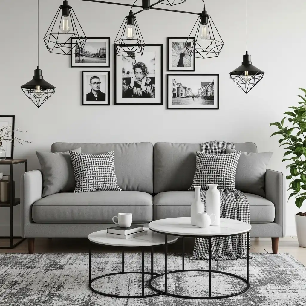 High-Contrast Black & White