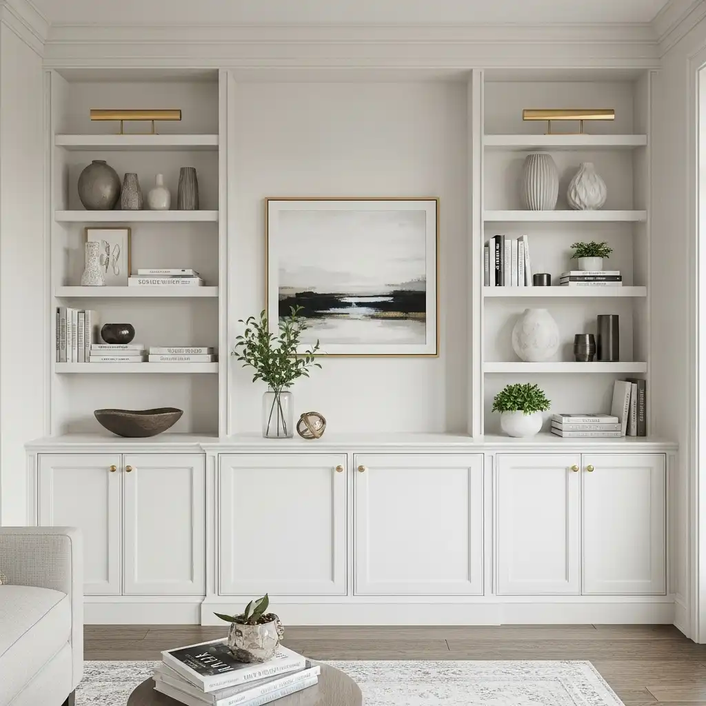 Ideal Height and Depth for Living Room Built-ins