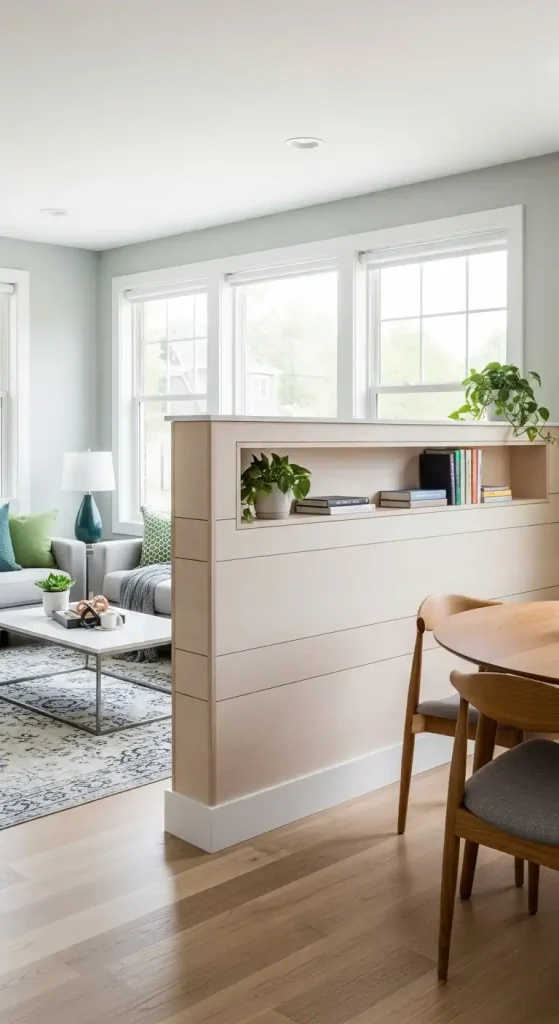 Install a Half-Wall or Room Divider