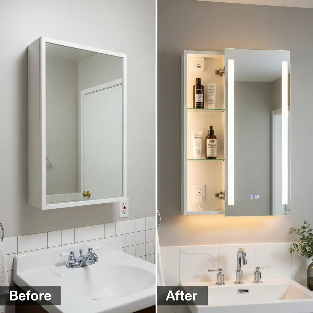 Install a Recessed Medicine Cabinet