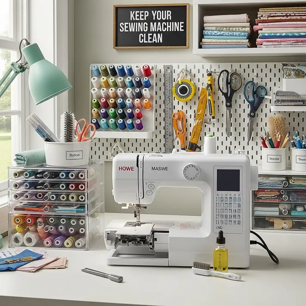 Keep Your Sewing Machine Clean