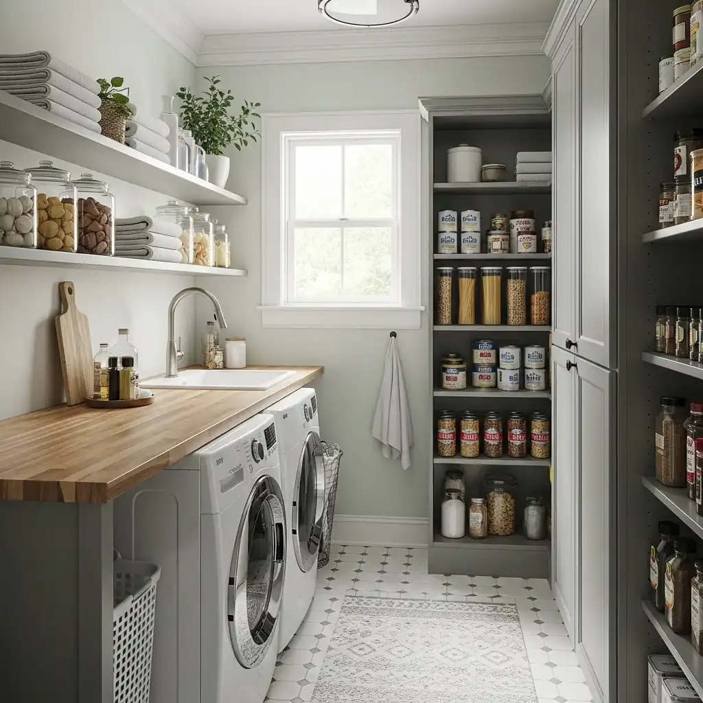 Laundry Room and Pantry