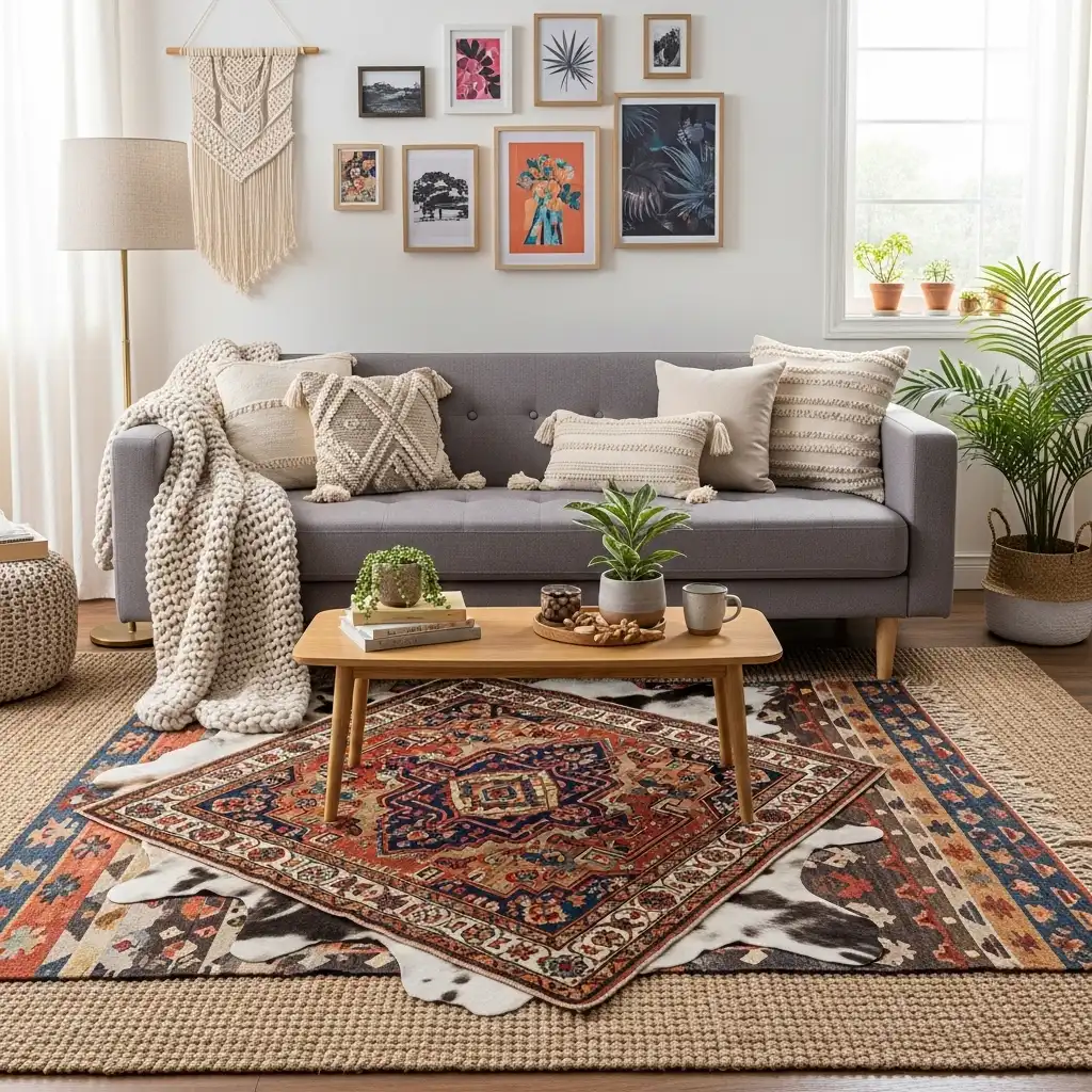 Layered Rugs