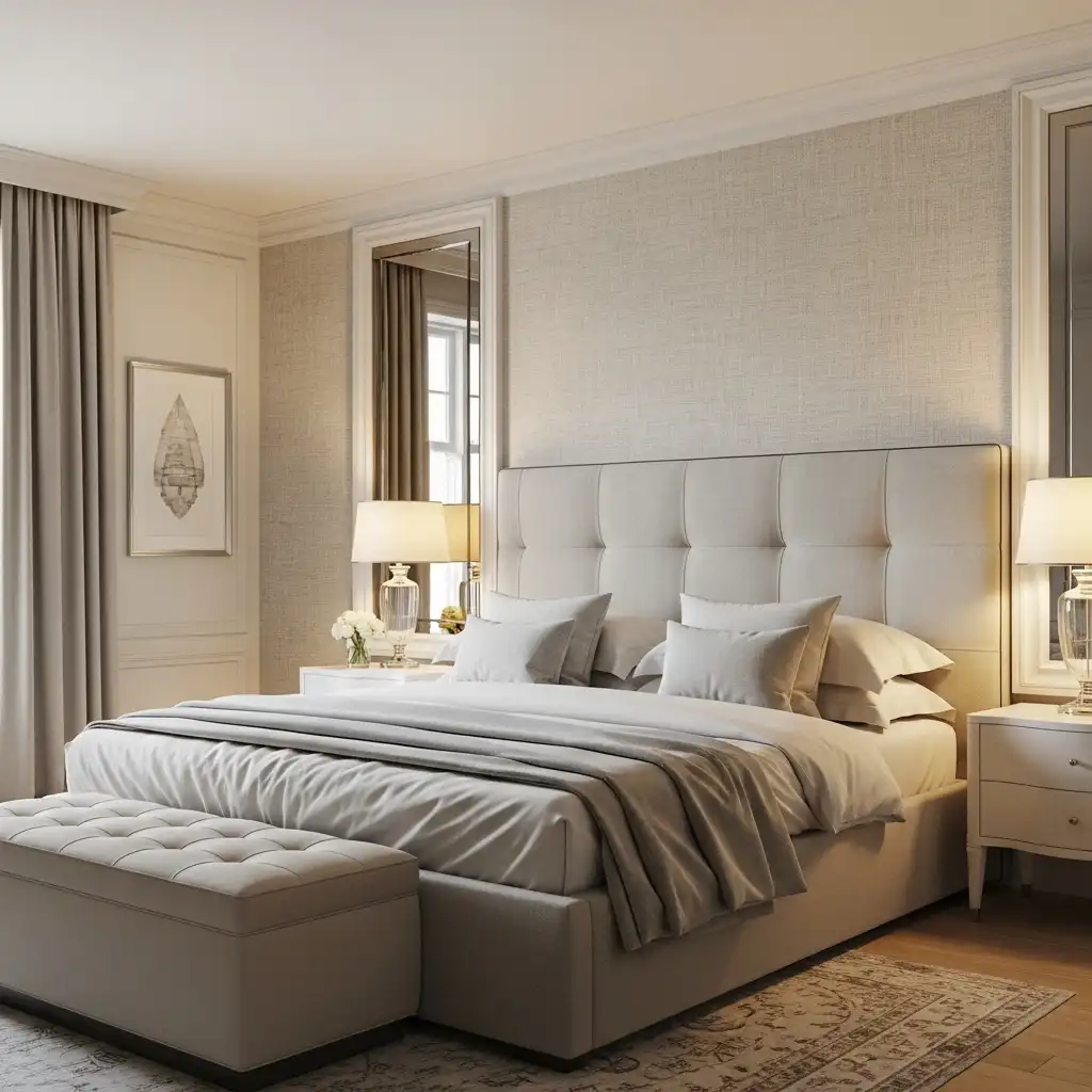 Linen or Fabric Wallpaper